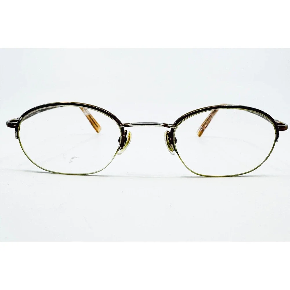 Richard Taylor Eyeglass Frames Womens Brown Sigrid Oval Full Rim 46-21-140
